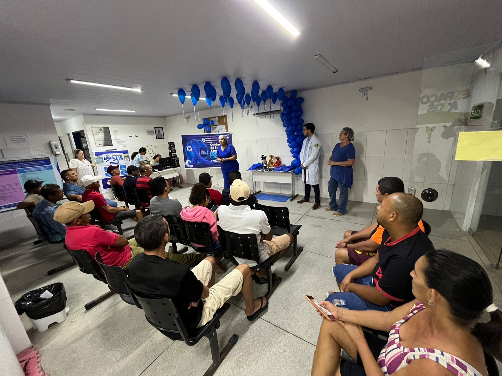 Prefeitura de Atalaia inicia ações do Novembro Azul com palestra na UBS Branca I